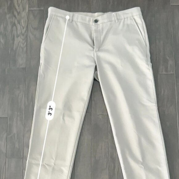 Alfani Grey Men's 32W x 30L Lightweight Chino Pants - Picture 7 of 15